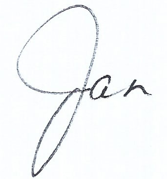 Jan's signature