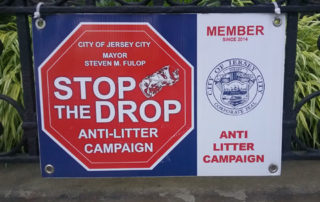 Stop the Drop sign