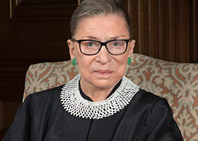 Official portrait of Justice Ruth Bader Ginsburg